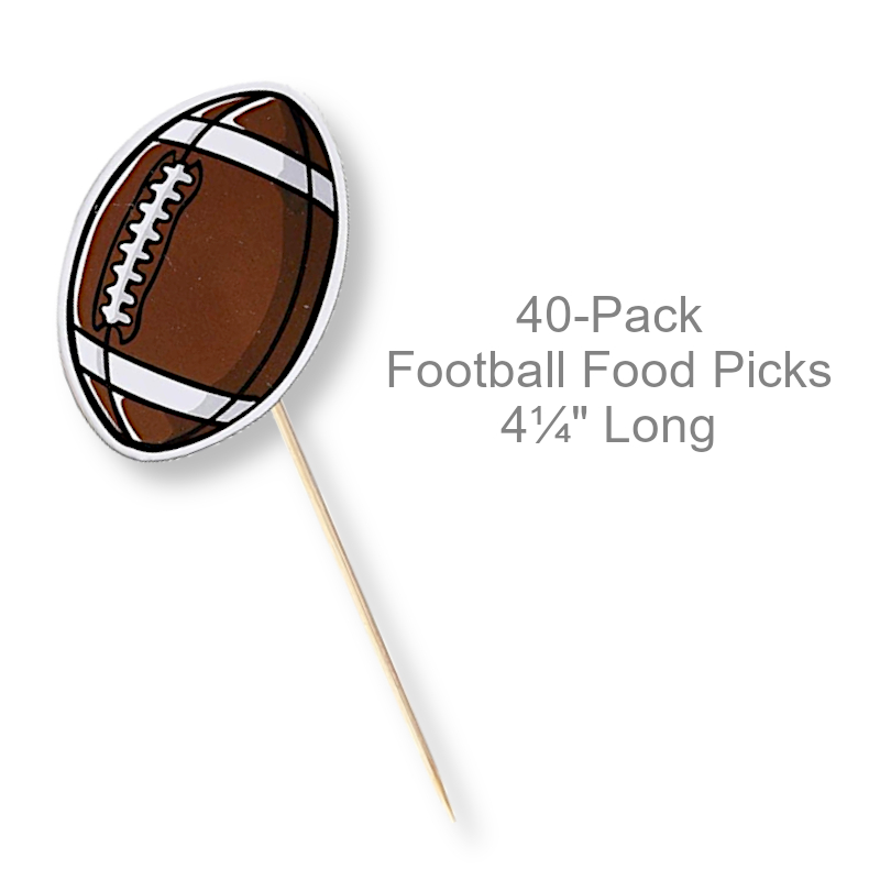 Football Toothpicks | Party Supplies