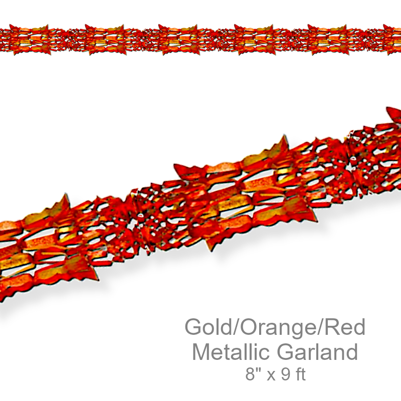 Metallic Garland Streamer | Party Decorations