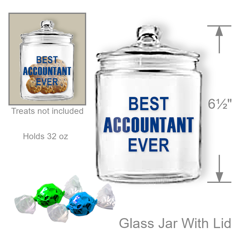 Shop Now Best Accountant Ever Accounting Jar | Office Candy Jar