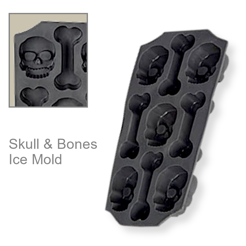 Spooky Skull & Bones Ice Mold | Party Barware