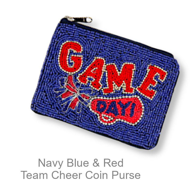 Sports Team Cheer Coin Purse | Womens Wallets