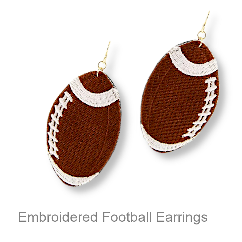 Football Earrings | Team Spirit Jewelry