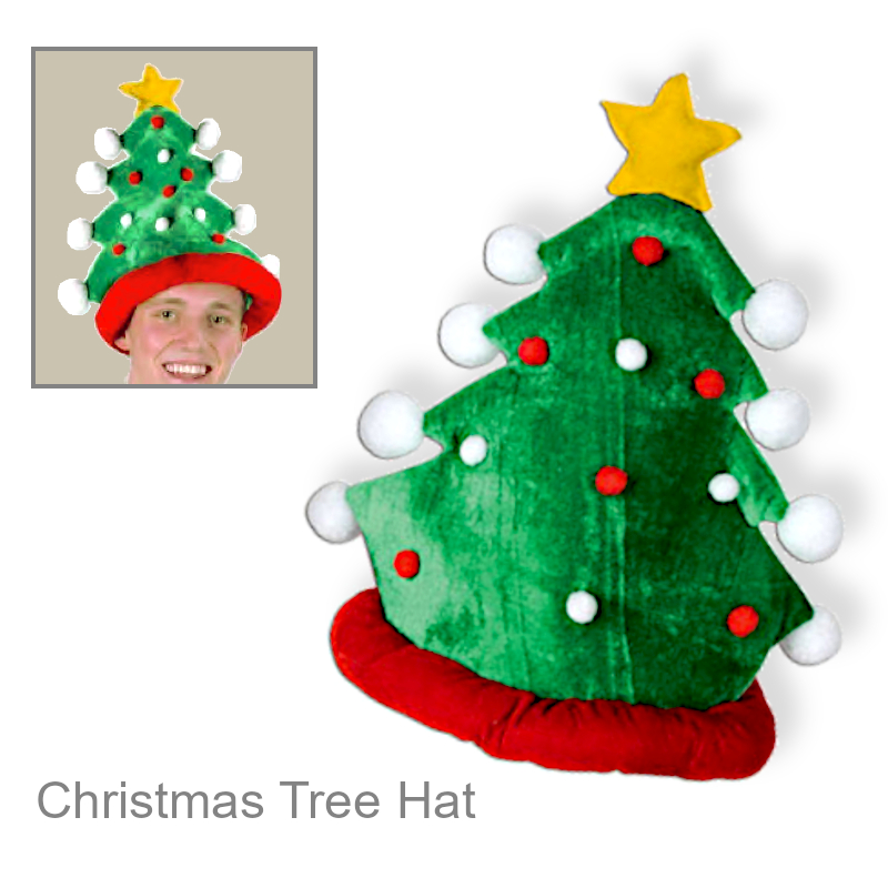 Funny Christmas Tree Hat | Funny Party Hats