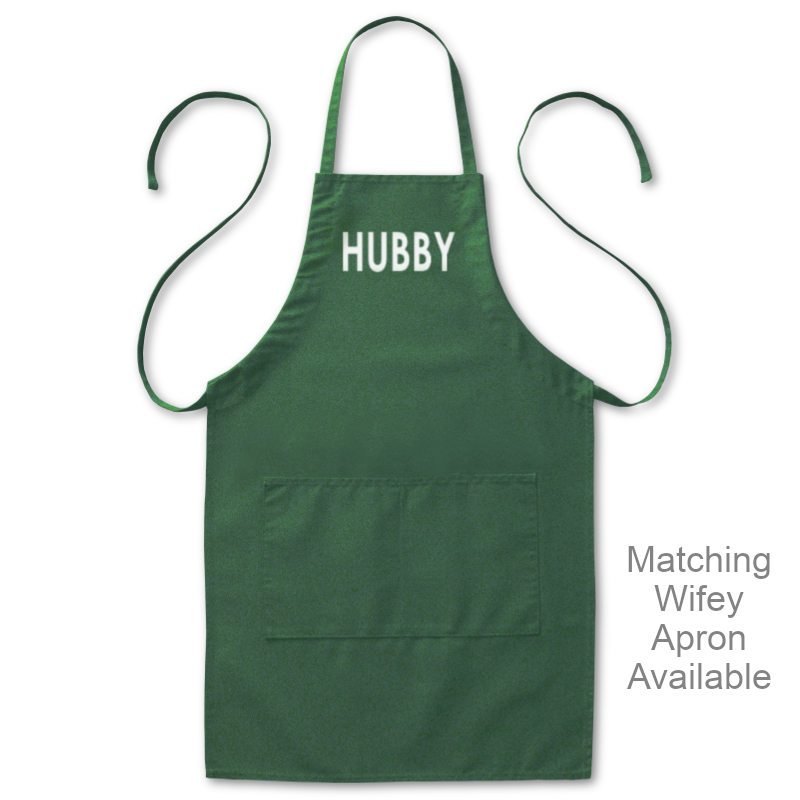 Hubby Apron | Unique Couple Gifts