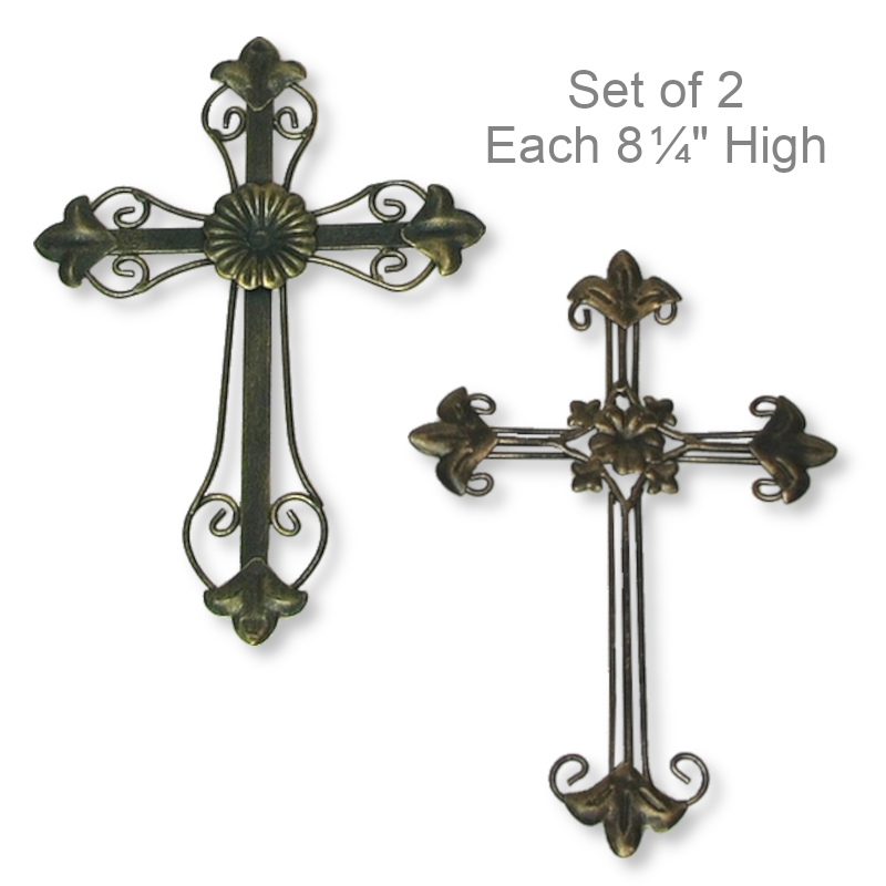 Metal Wall Decor Crosses | Inspirational Home Decor