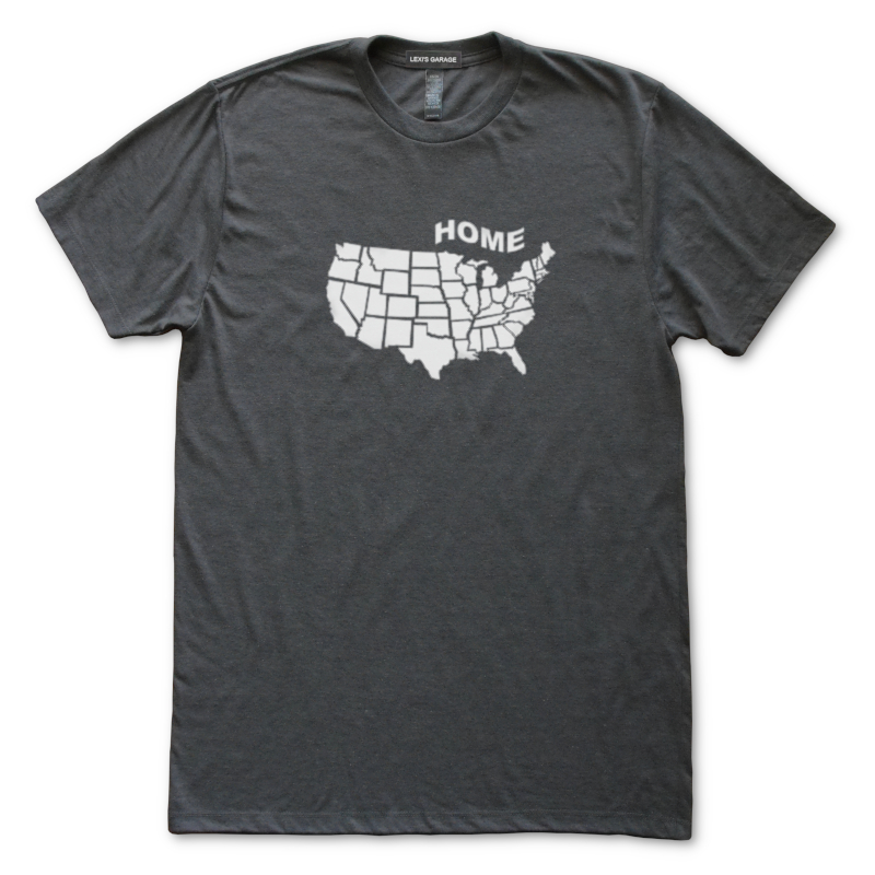 USA Map T-Shirt | US Geography Tee