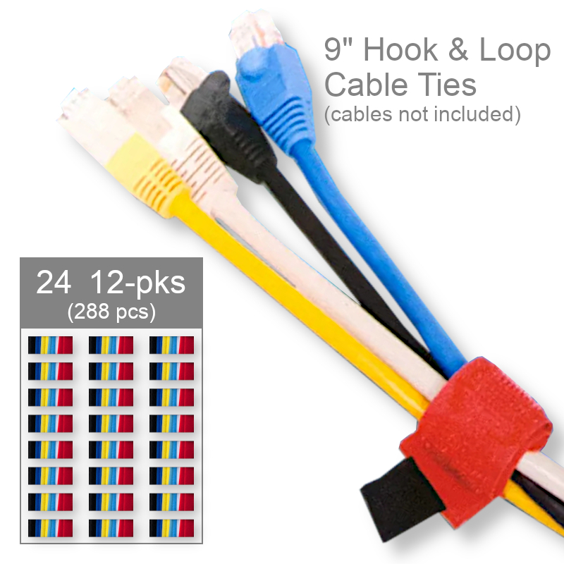 Wholesale Hook & Loop Cable Ties | Hardware