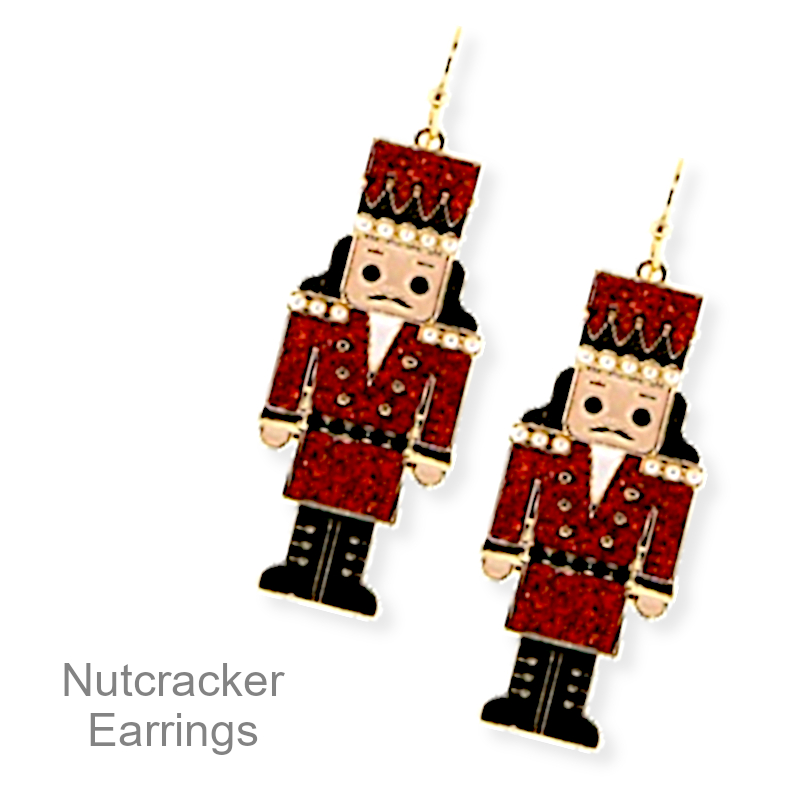Nutcracker Christmas Earrings | Christmas