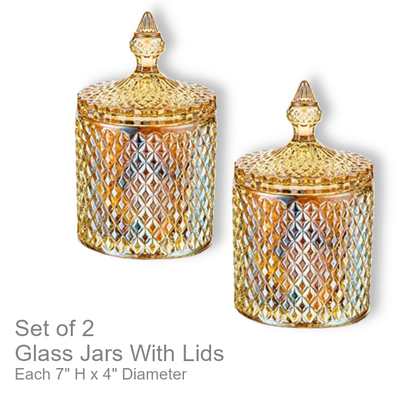 Glass Apothecary Storage Jars | Office Candy Jar
