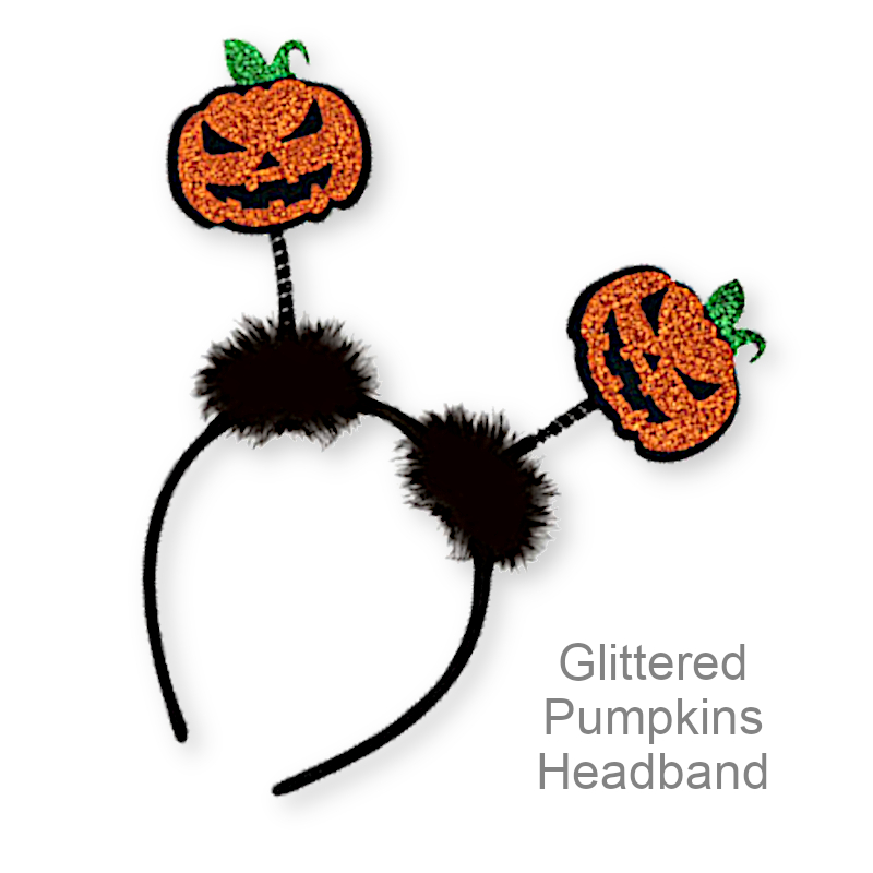 Furry Pumpkins Spring Antennas Headband | Party Favors