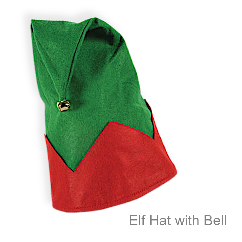 Santa's Elf Hat With Jingle Bell | Funny Party Hats