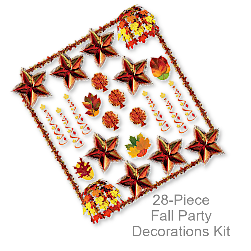 Fall Themed Party Decorations Kit | Party Decorations