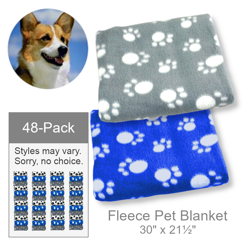 Wholesale Fleece Pet Blanket | Bulk Pet Blankets
