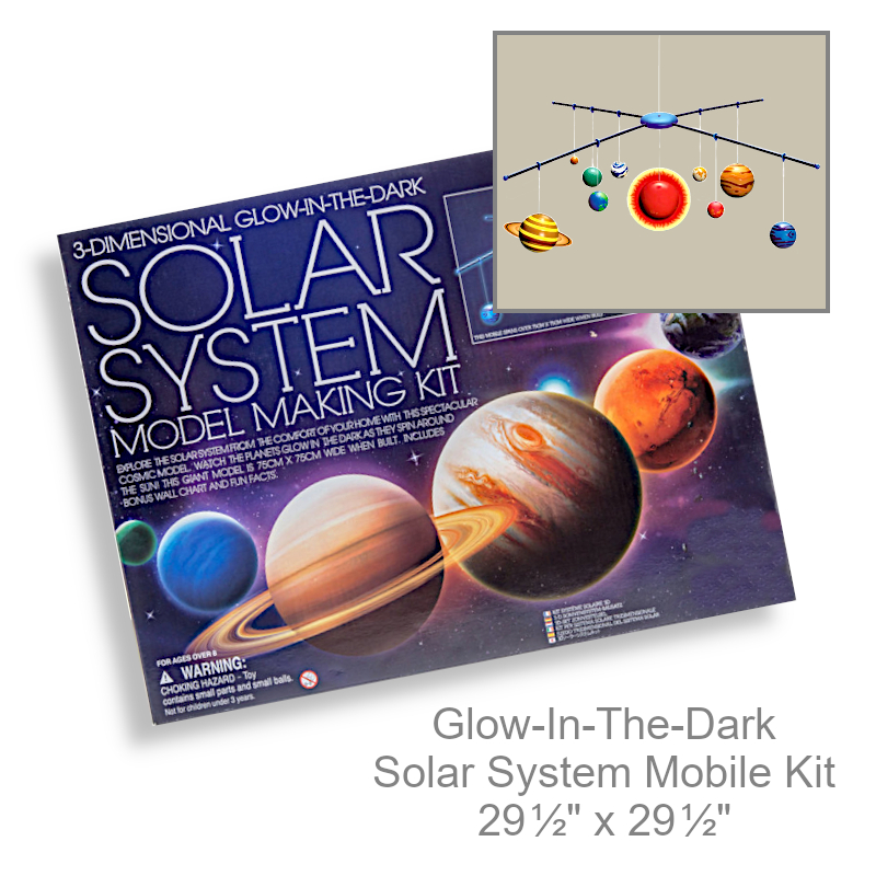 Glow-In-The-Dark Solar System Mobile | Educational Toy