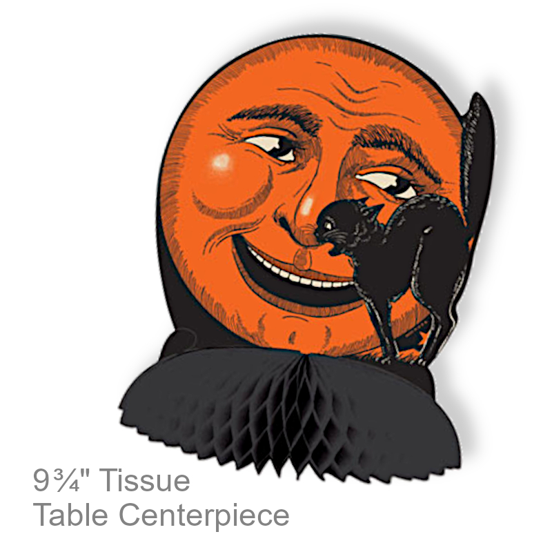 Halloween Cat/Moon Centerpiece | Party Decorations