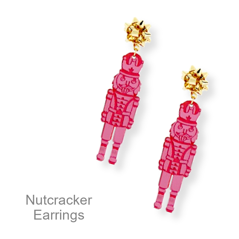 Nutcracker Christmas Earrings | Christmas