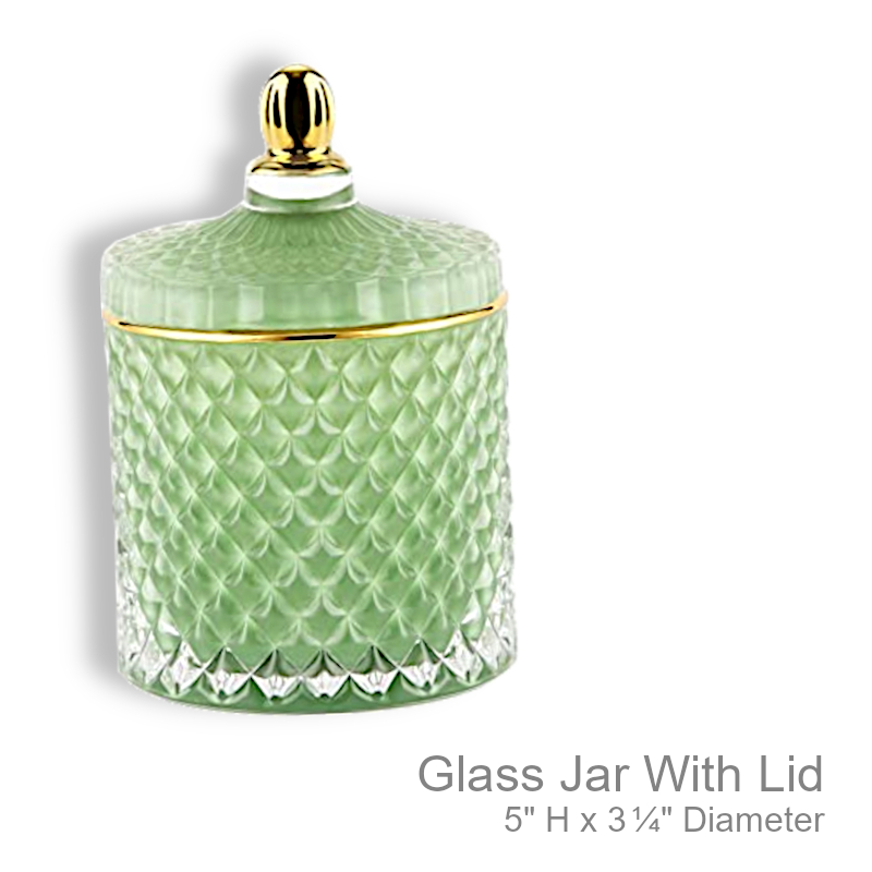 Glass Apothecary Jar With Lid | Office Candy Jar