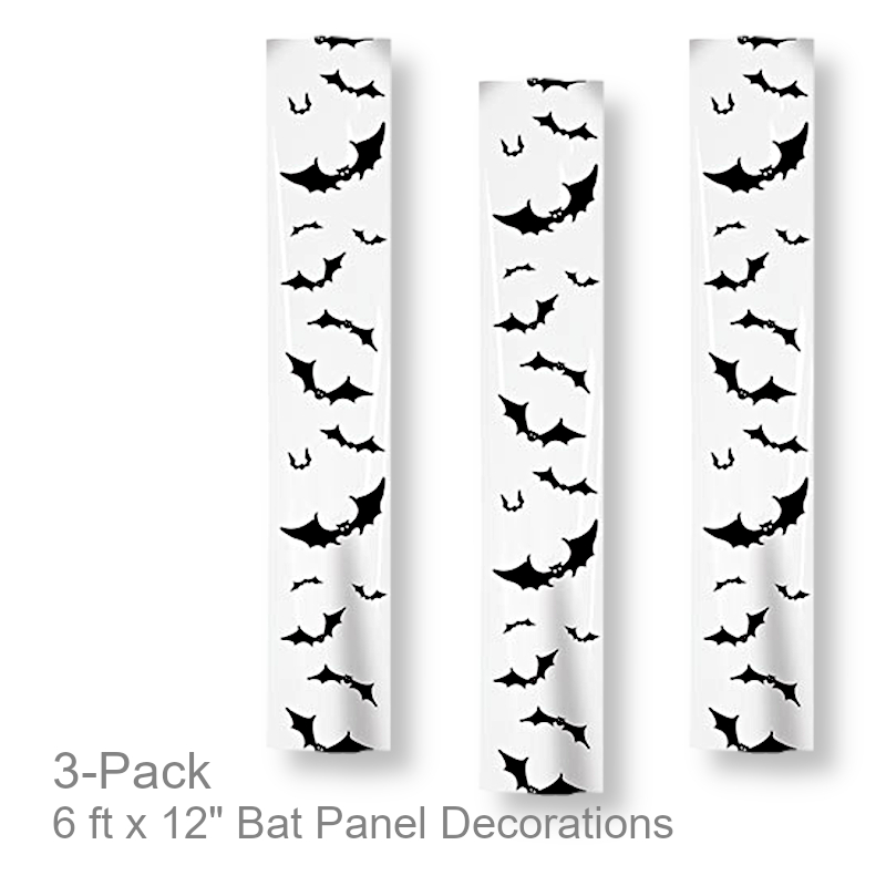 Flying Bats Panel Decoration | Party Decorations