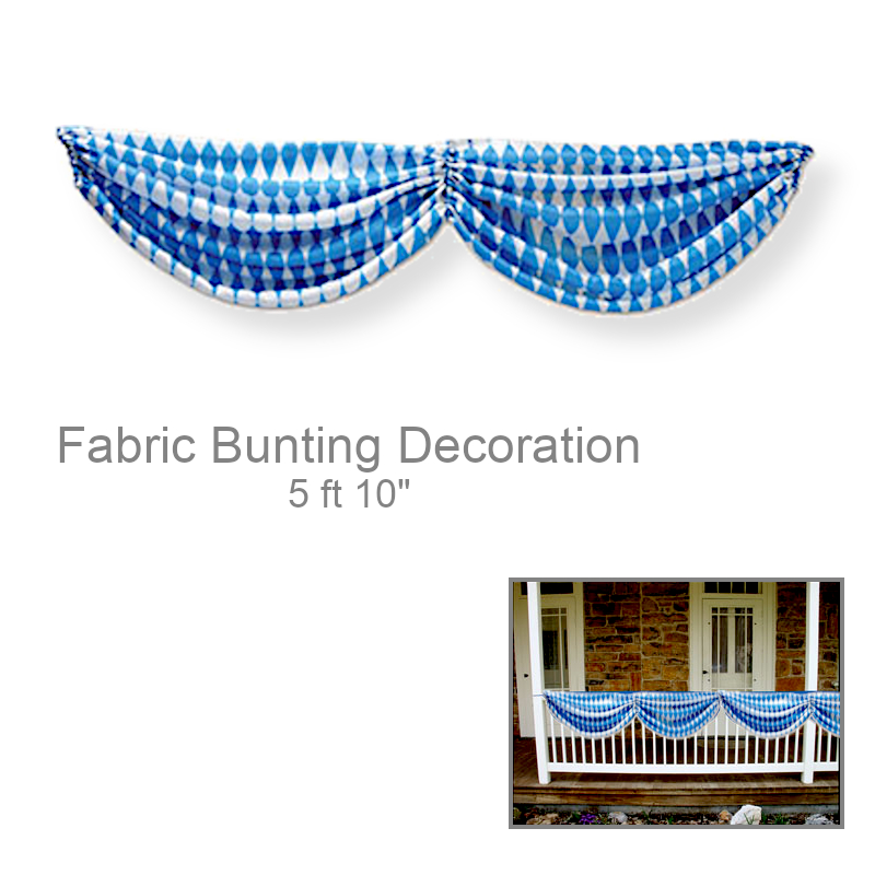 Oktoberfest Fabric Bunting Banner | Party Decorations