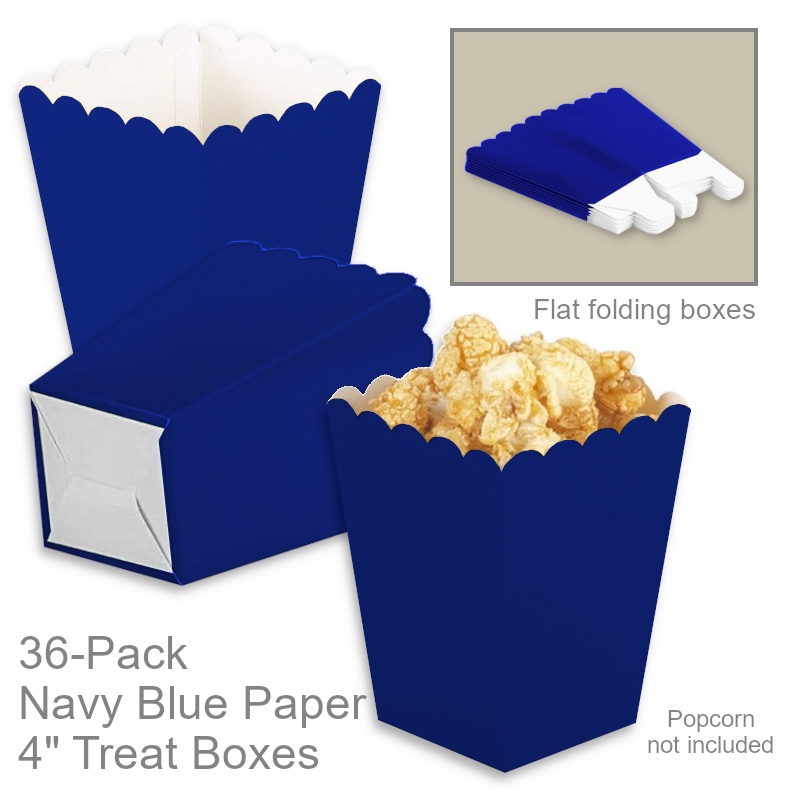 Small Paper Popcorn Boxes | Disposable Food Containers