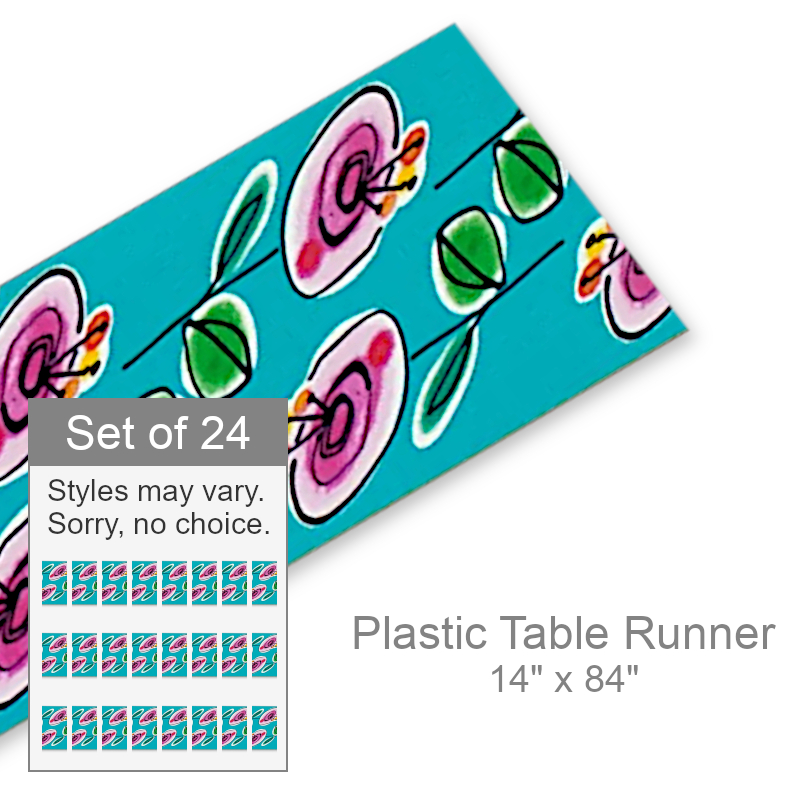 Wholesale Floral Table Runner | Party Decorations