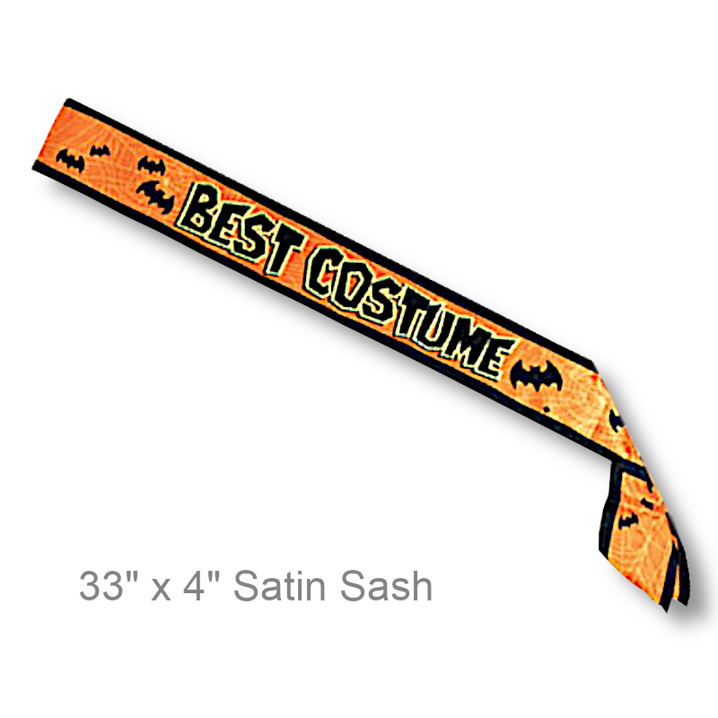 Best Costume Contest Award Sash | Party Favors