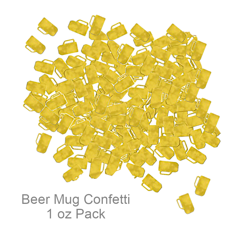 Beer Mug Shaped Confetti | Party Decorations