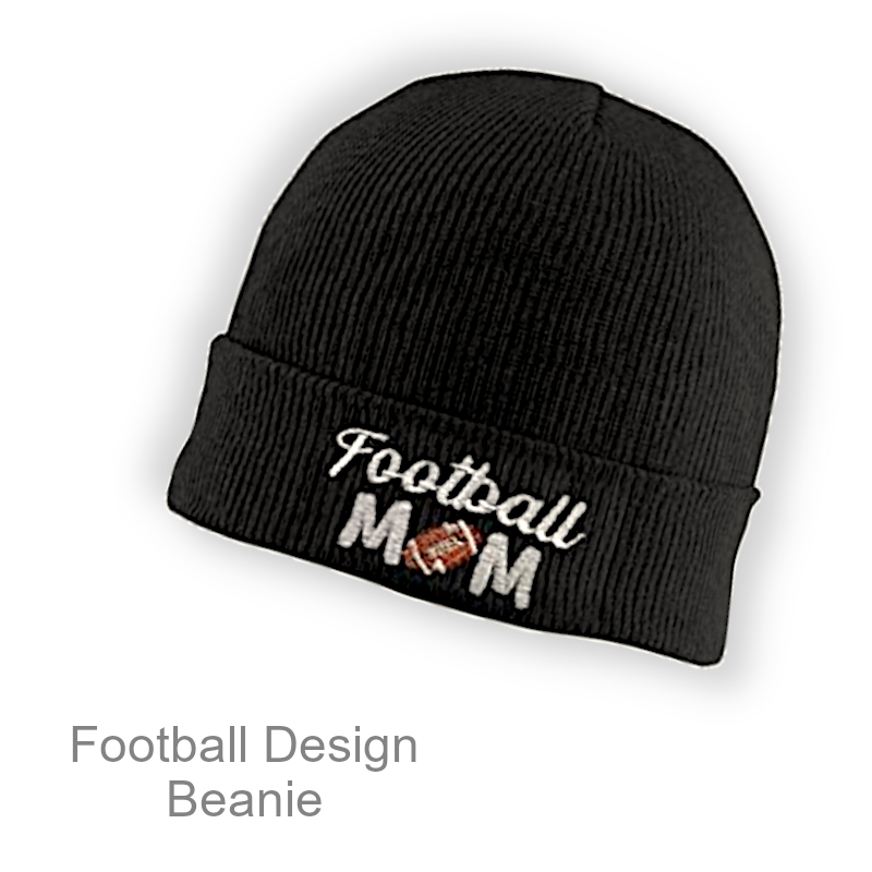 Football Mom Beanie Hat | Caps & Hats