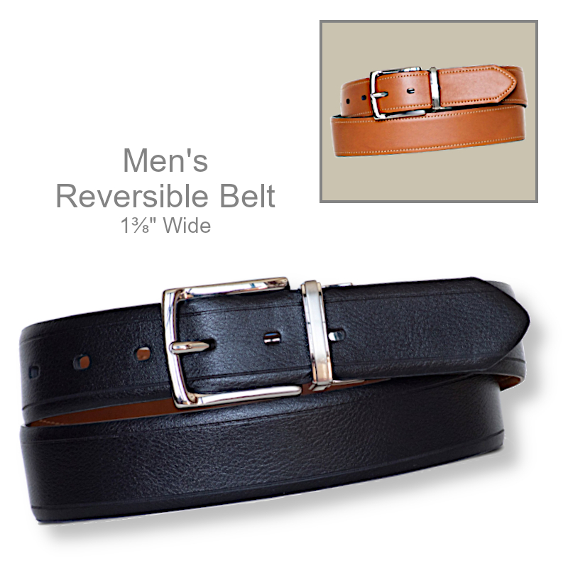 Shop Now Men's Reversible Textured Belt | Mens Belts
