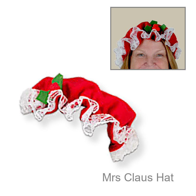 Mrs Claus Christmas Hat | Funny Party Hats