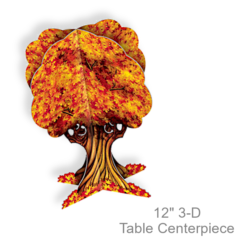 Autumn Tree 3-D Table Centerpiece | Party Decorations