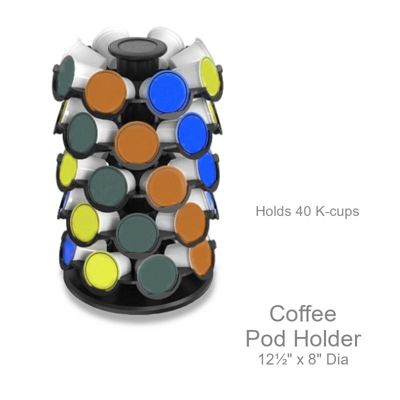 Coffee Pod Holder Carousel Organizer | Organizers