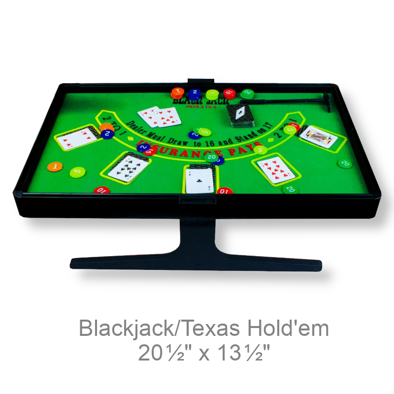 Blackjack/Texas Hold'em Game | Man Cave Stuff