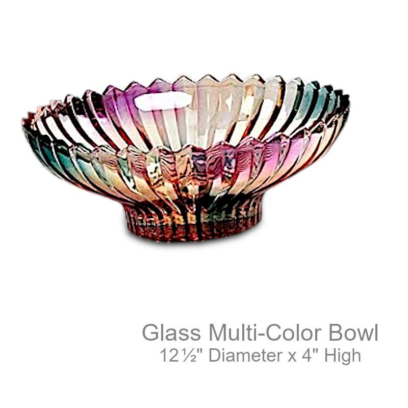 Glass Zigzag Bowl | Office Candy Dish