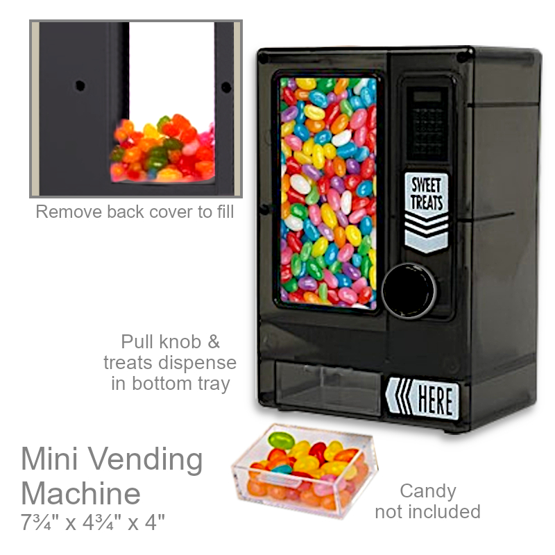 Funny Mini Manual Vending Machine | Office Candy Dish