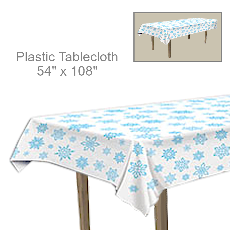 Winter Snowflake Tablecloth | Party Decorations