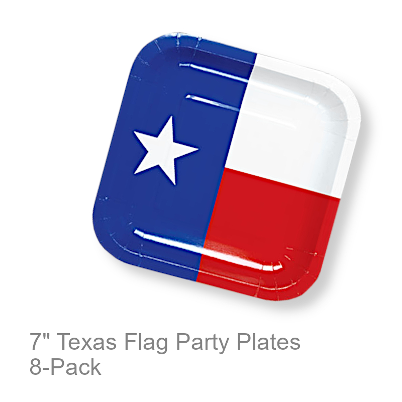 Texas Flag Party Paper Plates | Party Serveware