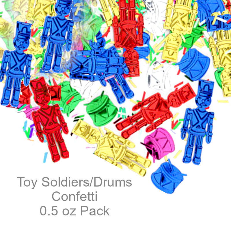 Toy Soldiers & Drums Confetti | Party Decorations