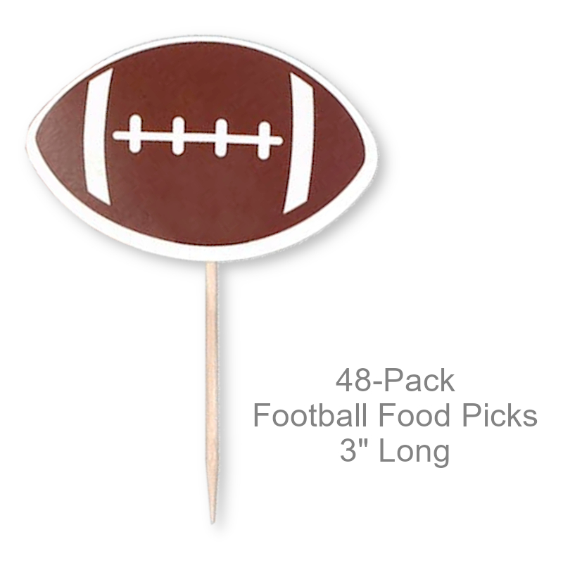Football Toothpicks | Party Supplies