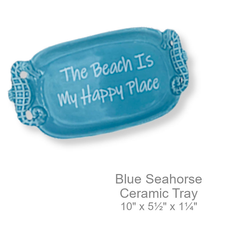 Shop Now Seahorse Tray Dish Ocean Beach | Office Candy Dish