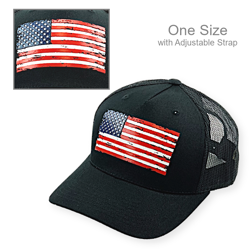 Patriotic Cap American Flag Print | Patriotic Caps