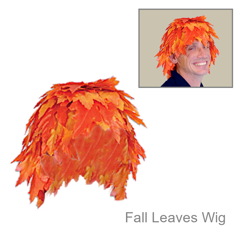 Funny Fall Leaves Wig | Funny Party Hats