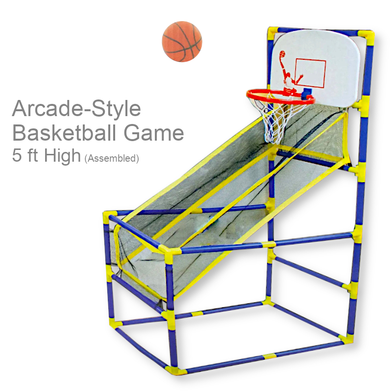 5 Ft Arcade-Style Basketball Hoop Game | Party Games