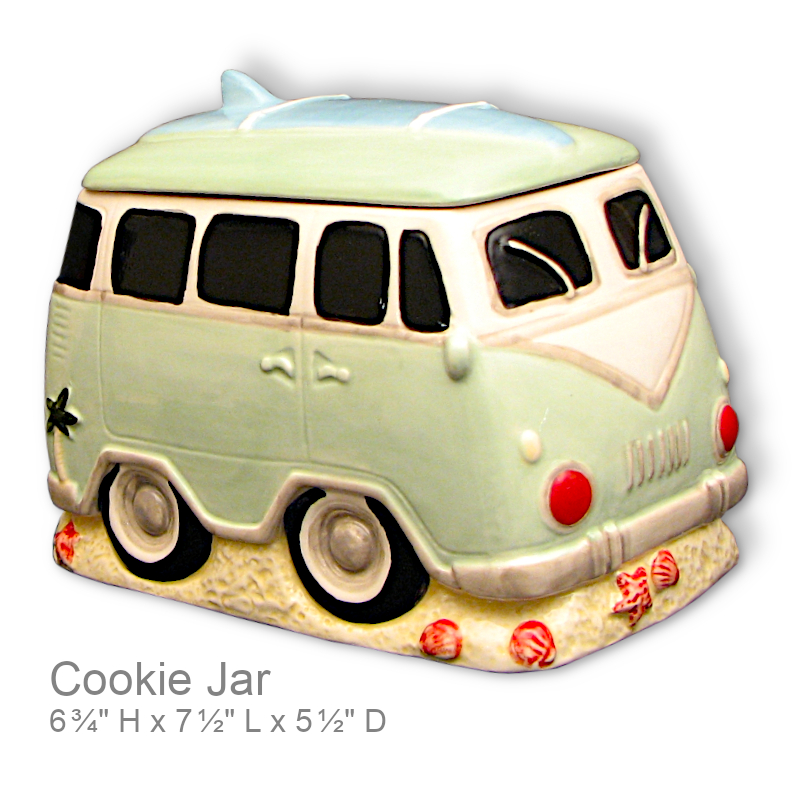 Novelty Beach Cookie Jar | Beach Home Decor