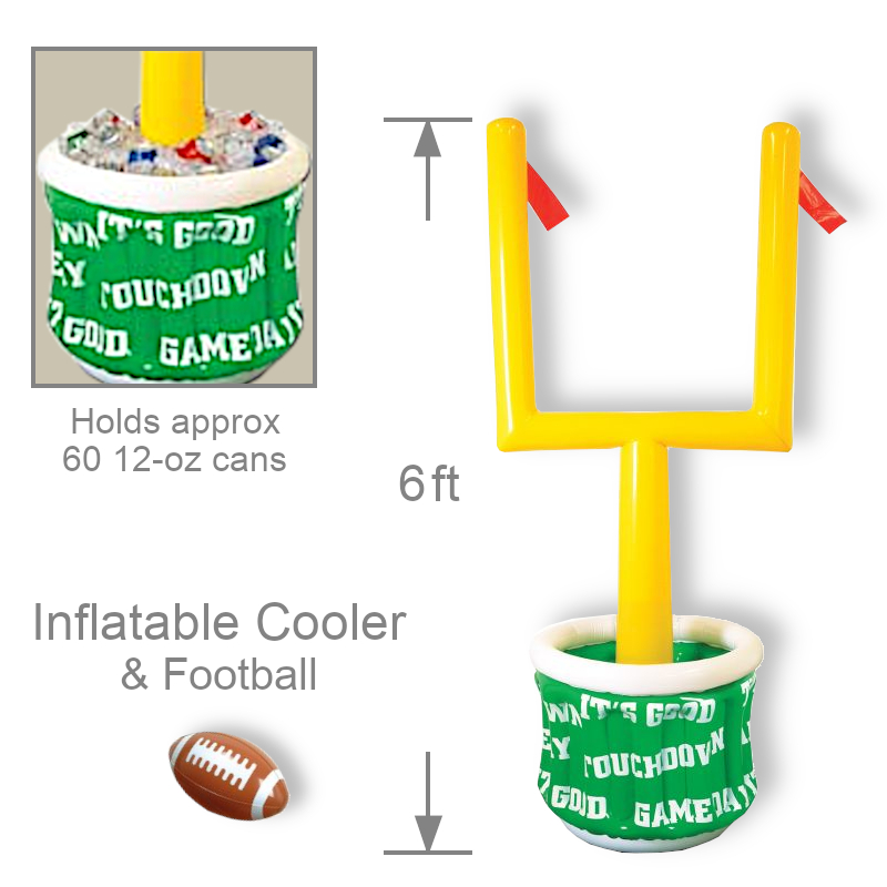 Inflatable Football Themed Cooler | Party Serveware