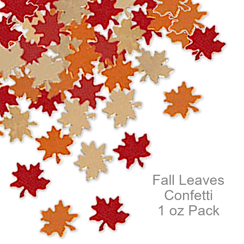 Fall Harvest Thanksgiving Confetti Spangles - Lot Of 2 Packages - Holiday Decor