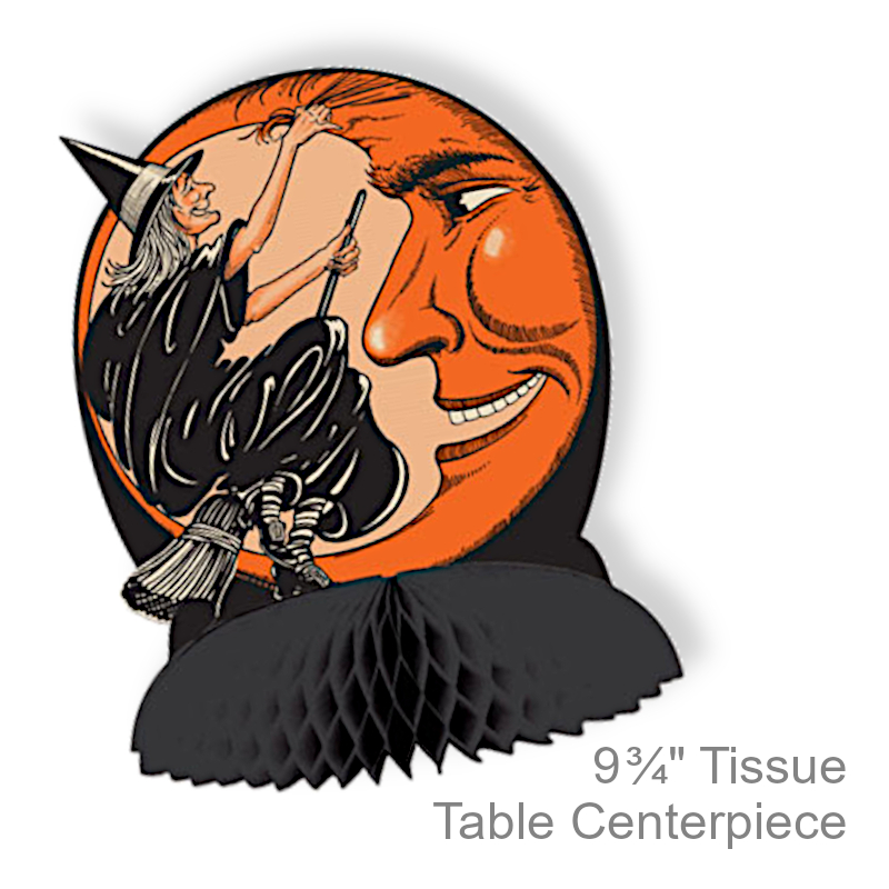 Witch/Moon Table Centerpiece | Party Decorations