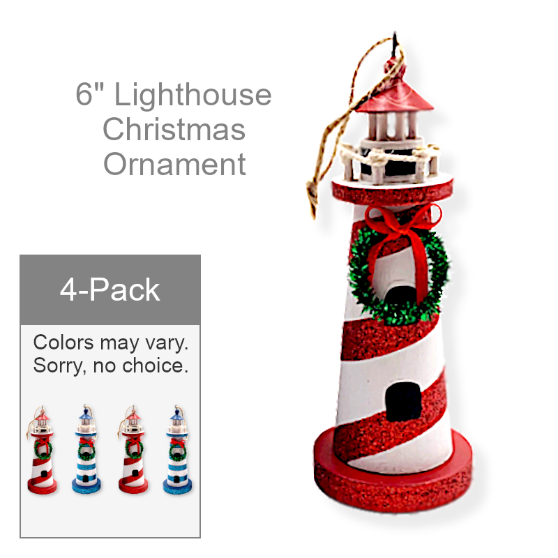 Wholesale Nautical Lighthouse Ornament | Christmas