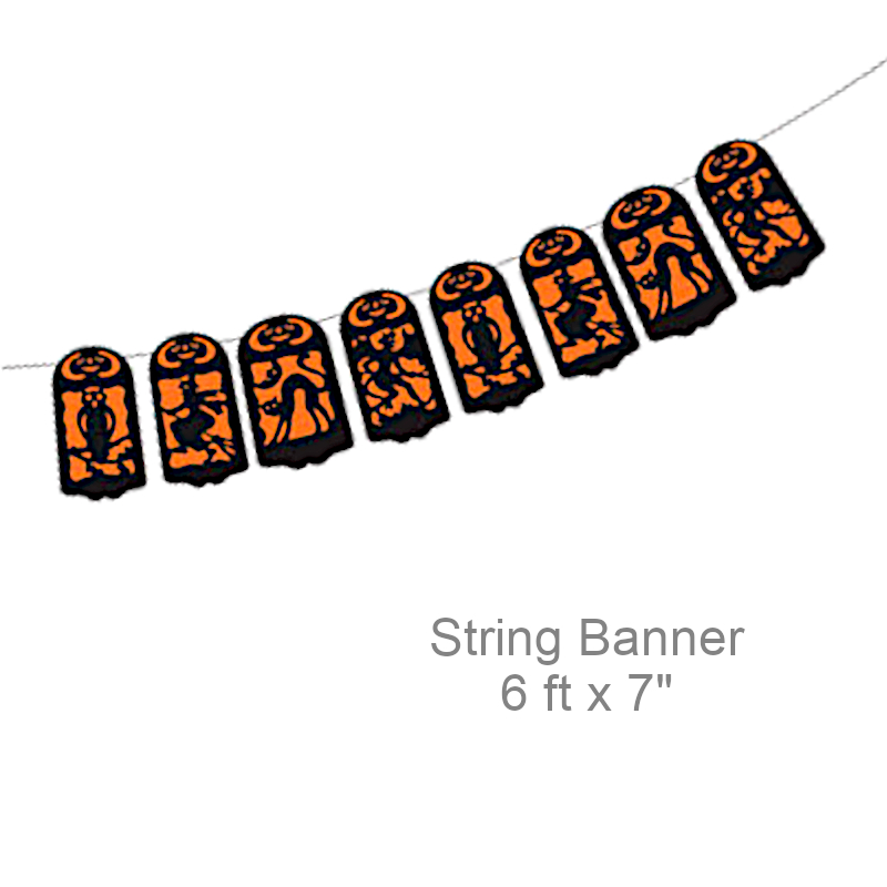 Old-Fashioned Halloween Banner | Party Decorations