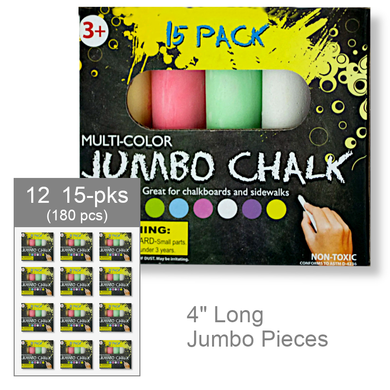 Wholesale Jumbo Chalk | Art Supplies